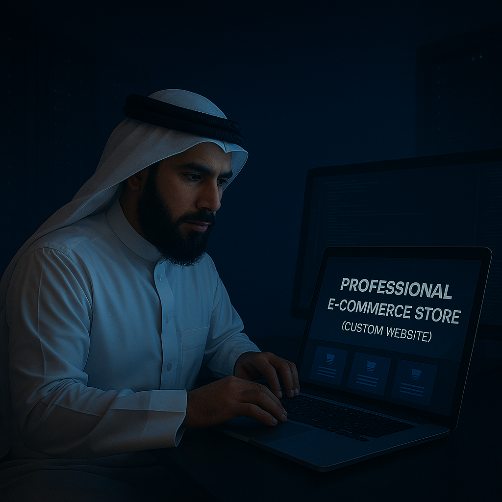 Professional E-Commerce Store (Custom Website)